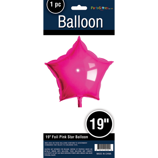 19" STAR PINK