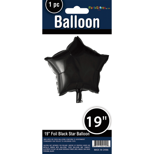 19" STAR BLACK