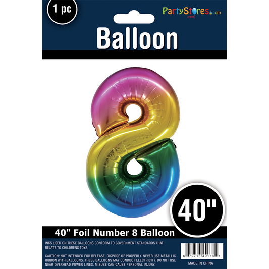 40" RAINBOW SUPER 8