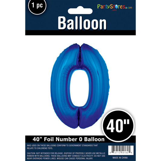 40" BLUE SUPER 0