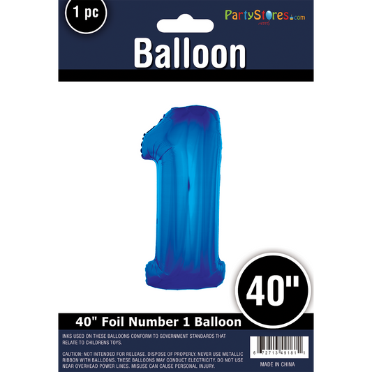 40" BLUE SUPER 1