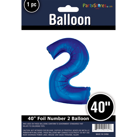 40" BLUE SUPER 2