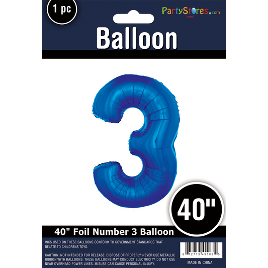 40" BLUE SUPER 3