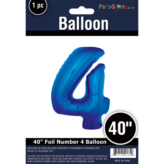 40" BLUE SUPER 4