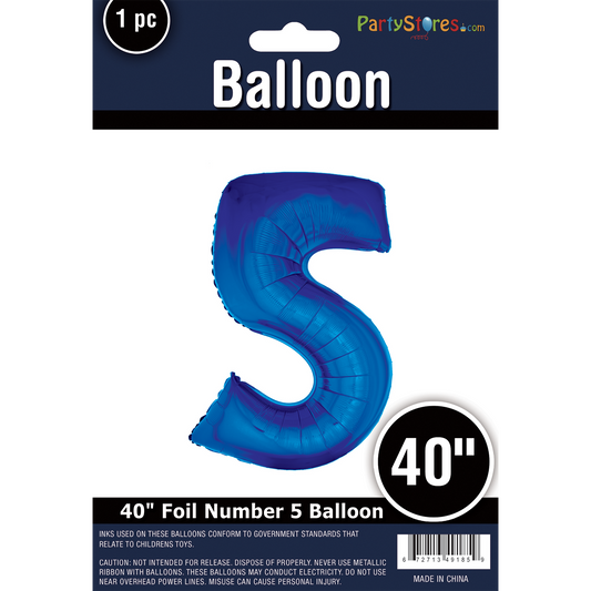 40" BLUE SUPER 5