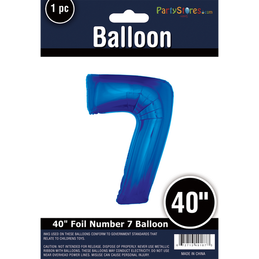 40" BLUE SUPER 7