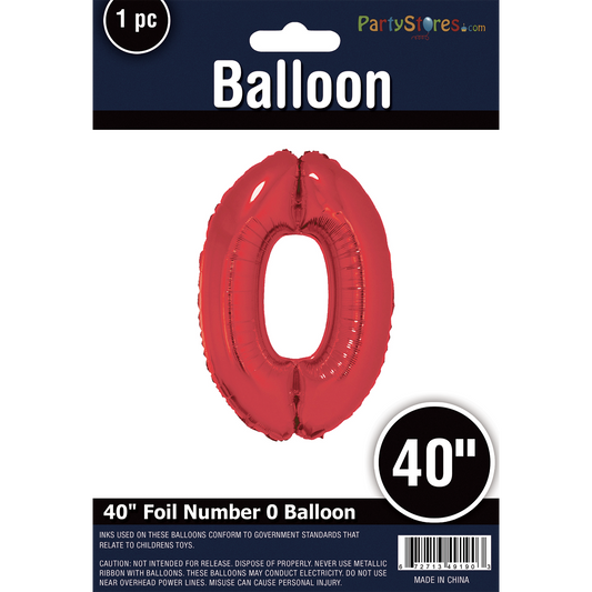 40" RED SUPER 0