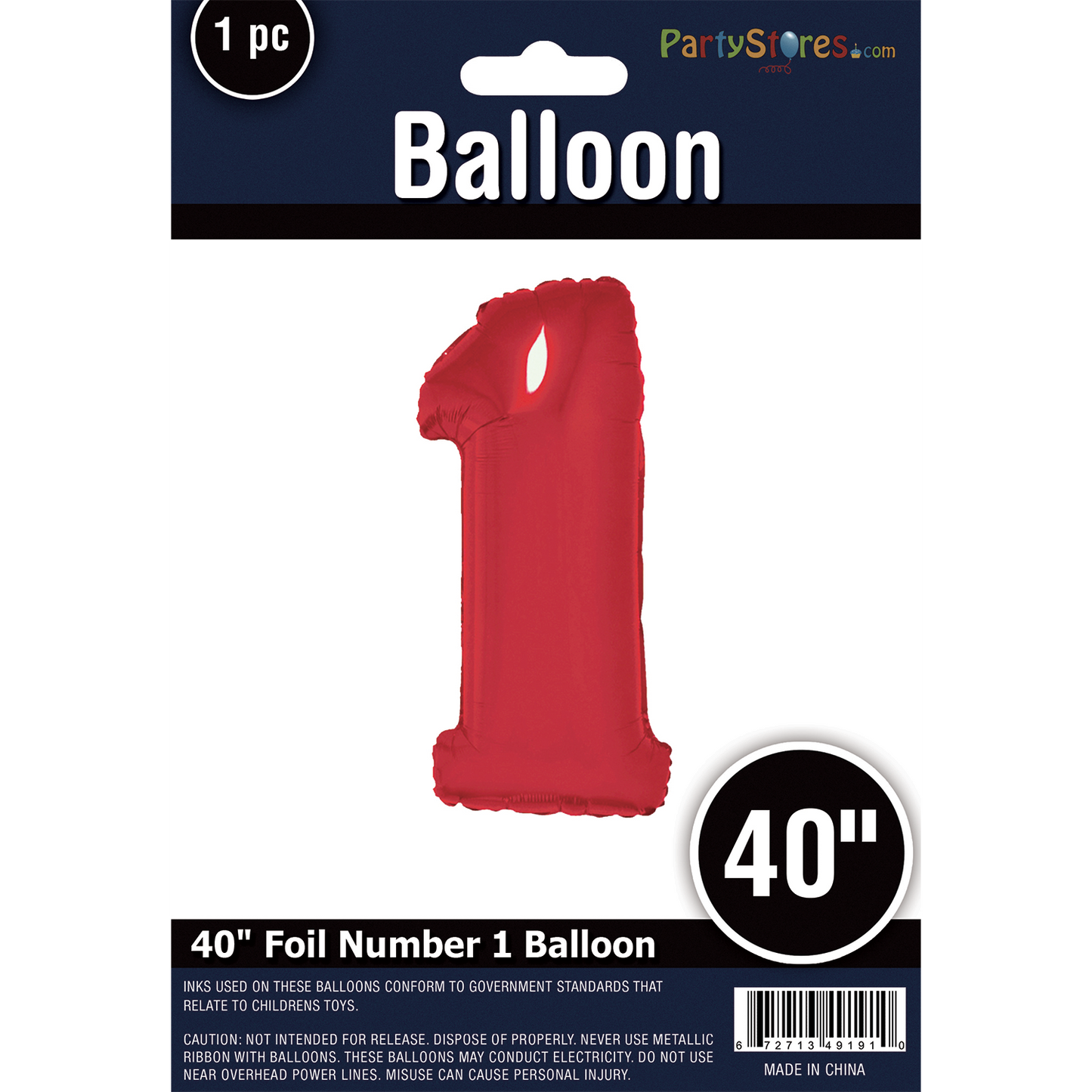40" RED SUPER 1