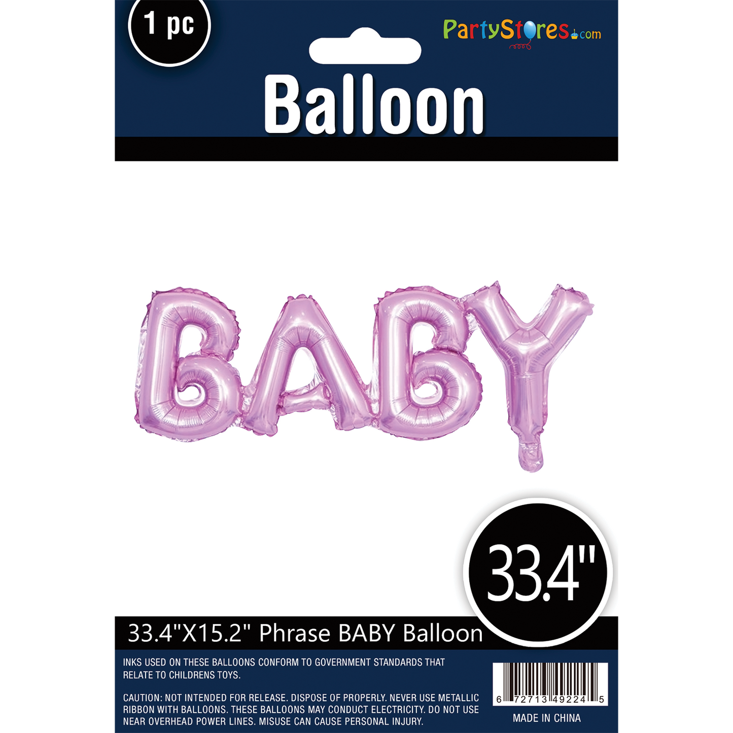 16" BABY PINK PHRASE