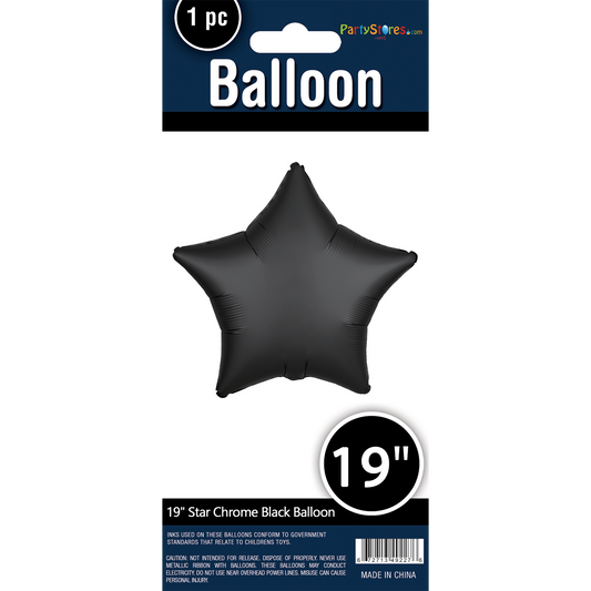 19" STAR CHROME BLACK