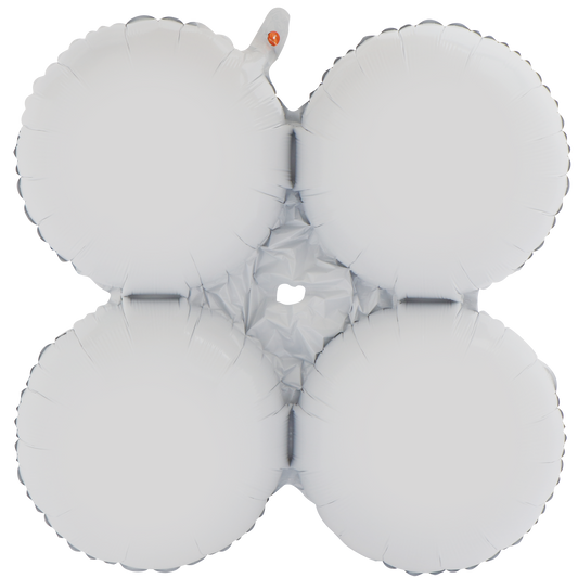 17" WHITE QUAD