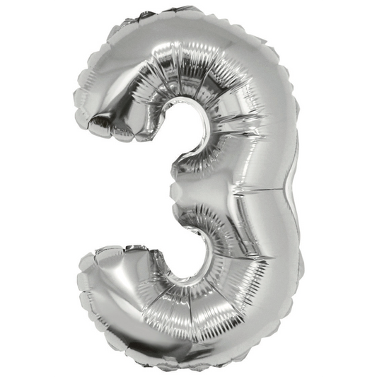 16" SILVER 3   * DOES NOT FLOAT