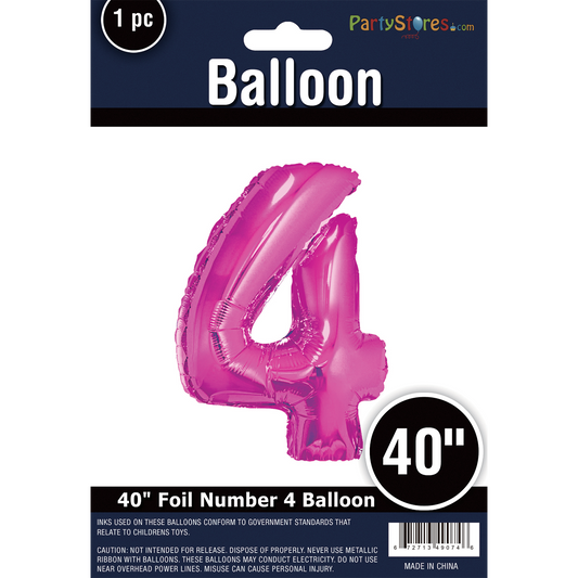 40" PINK SUPER 4