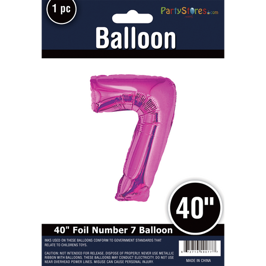 40" PINK SUPER 7
