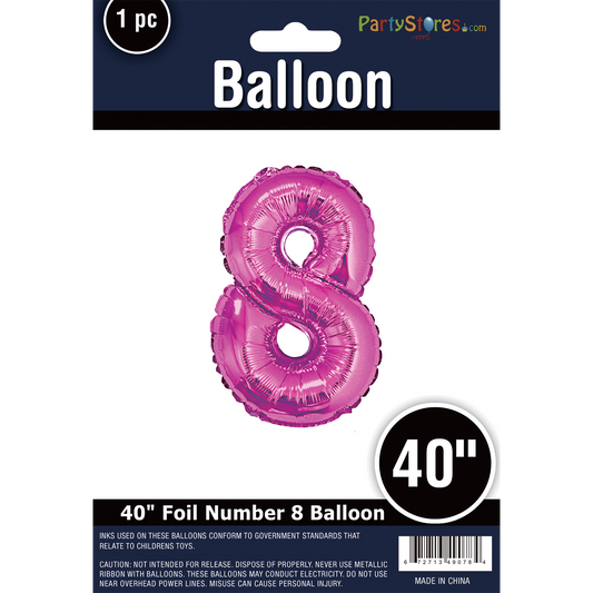 40" PINK SUPER 8