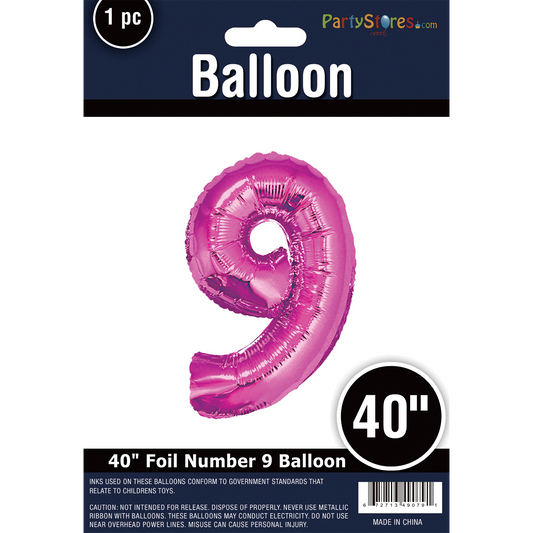 40" PINK SUPER 9