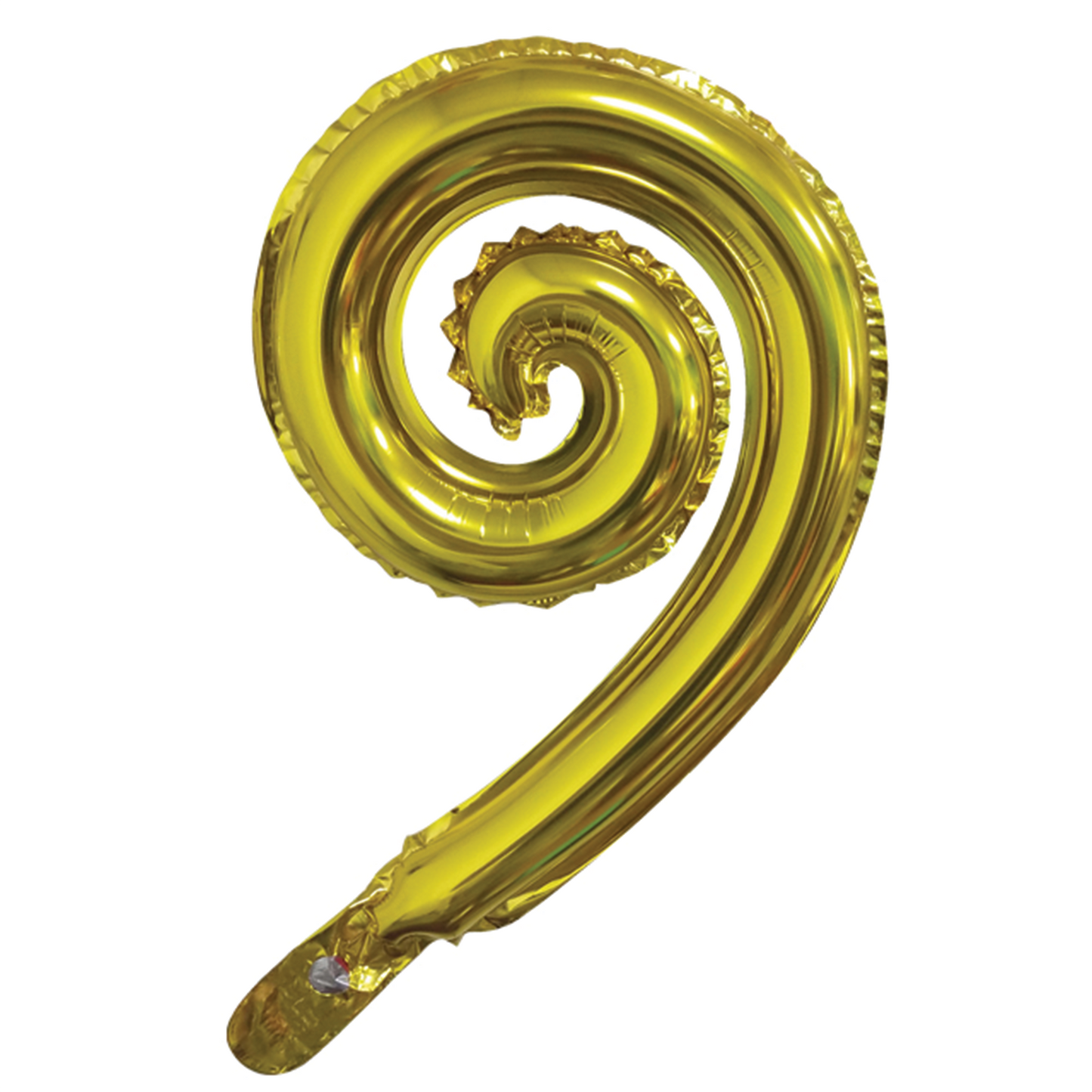 17" GOLD SPIRAL