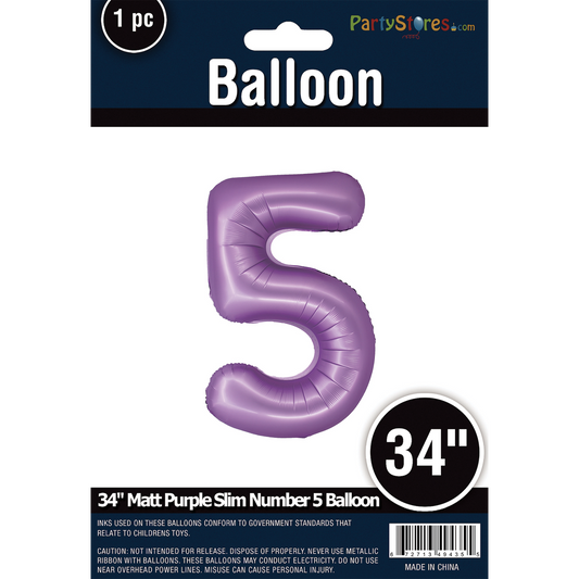 34" SLIM MATTE PURPLE  SHAPE 5