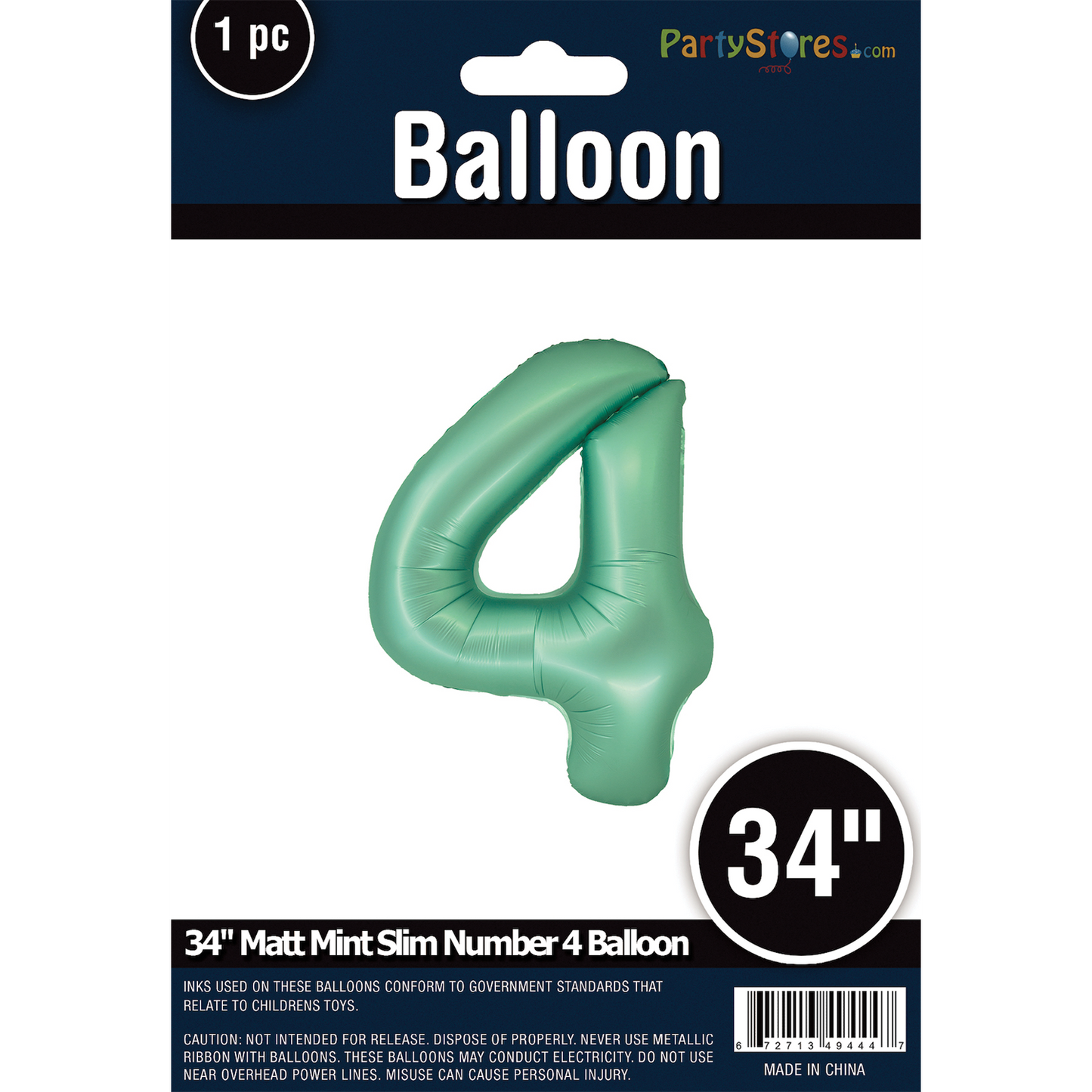 34" SLIM MATTE MINT  SHAPE  4