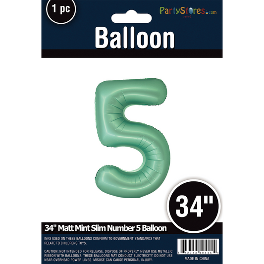 34" SLIM MATTE MINT  SHAPE  5