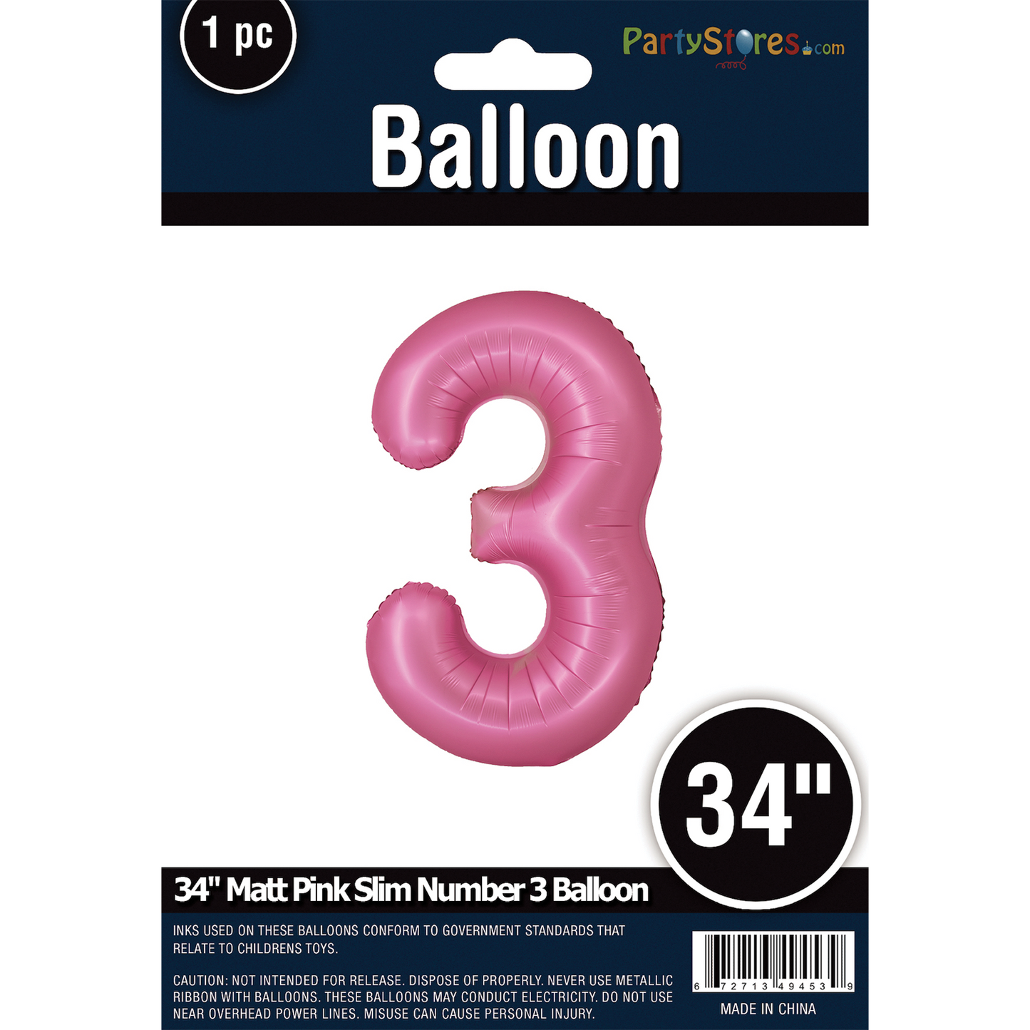 34" SLIM MATTE PINK SHAPE 3