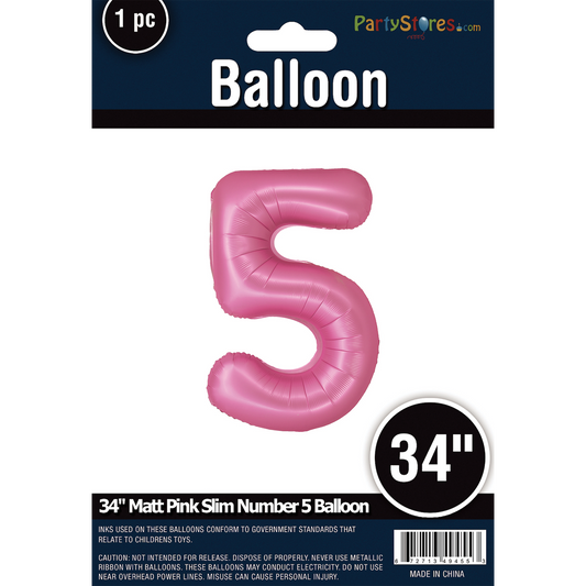 34" SLIM MATTE PINK SHAPE 5