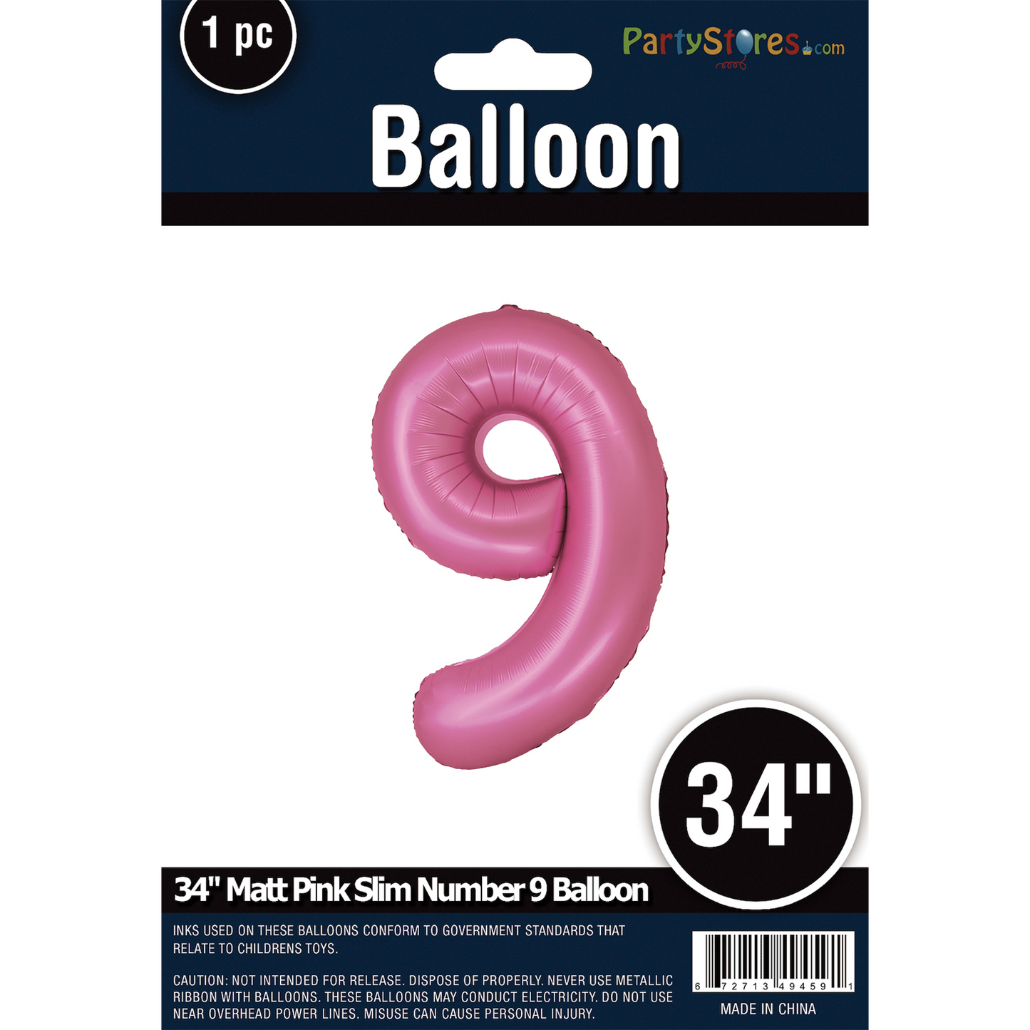 34" SLIM MATTE PINK SHAPE 9