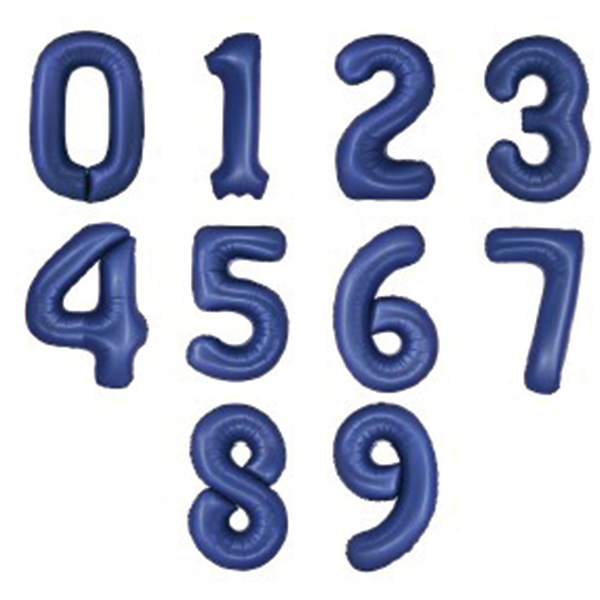34 inch Slim Numbers