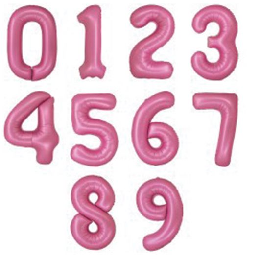 34" SLIM MATTE PINK SHAPE PREPACK