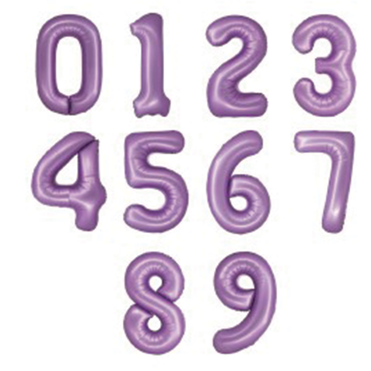 34" SLIM MATTE PURPLE SHAPE PREPACK