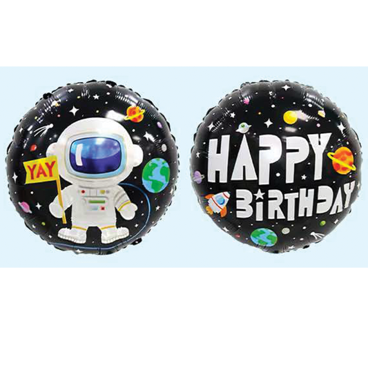 18" HAPPY BIRTHDAY ASTRONAUT