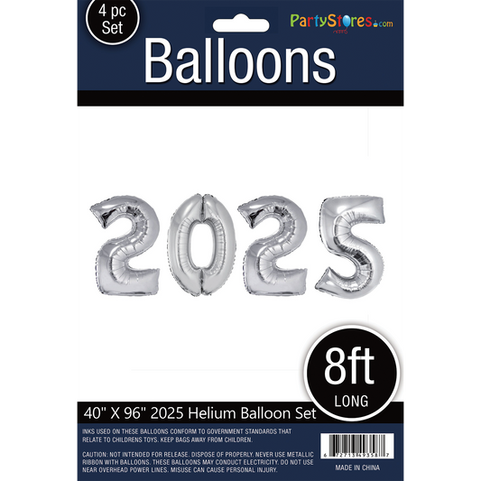 40" 2025 SILVER NUMBER SET