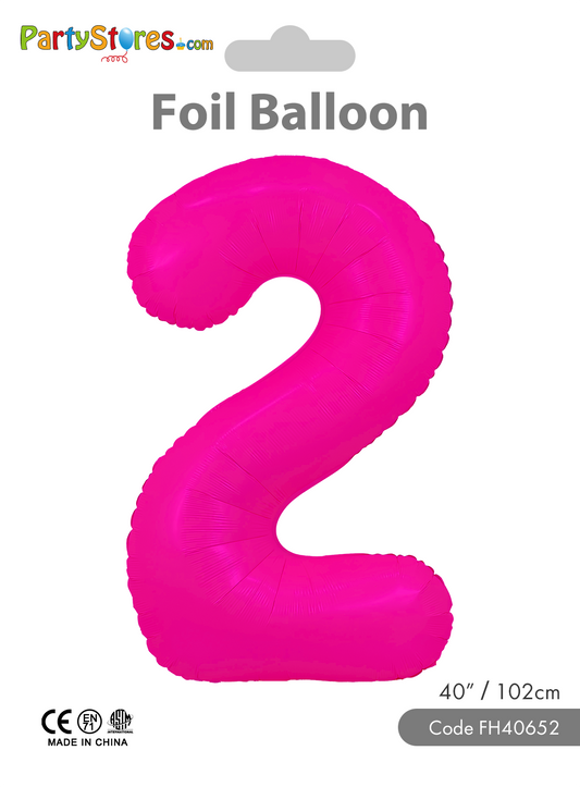34" NEON PINK 2