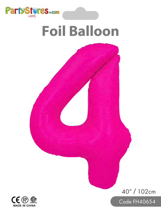 34" NEON PINK 4