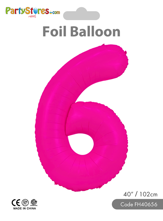 34" NEON PINK 6