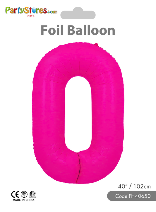 34" NEON PINK 0