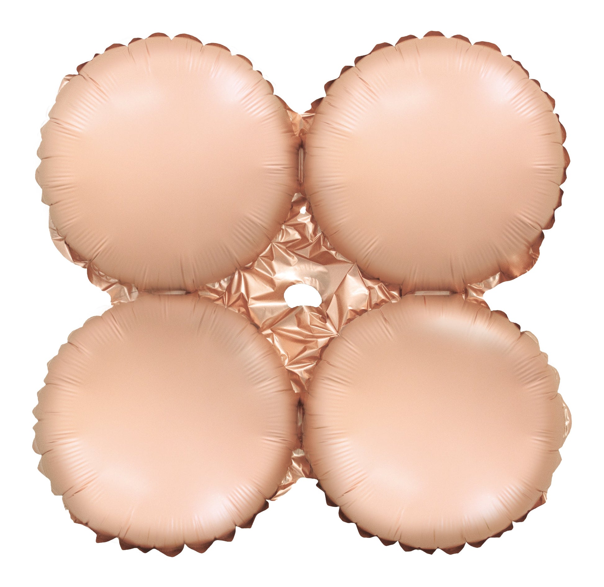 17" MATTE VINTAGE ROSE QUAD