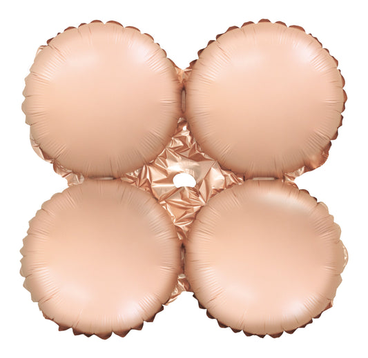 17" MATTE VINTAGE ROSE QUAD