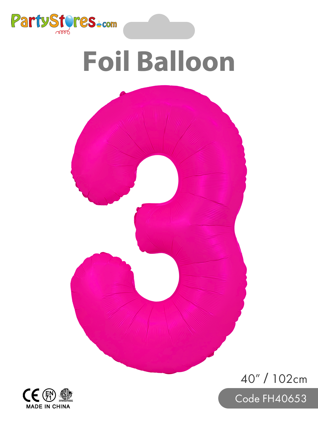 34" NEON PINK 3