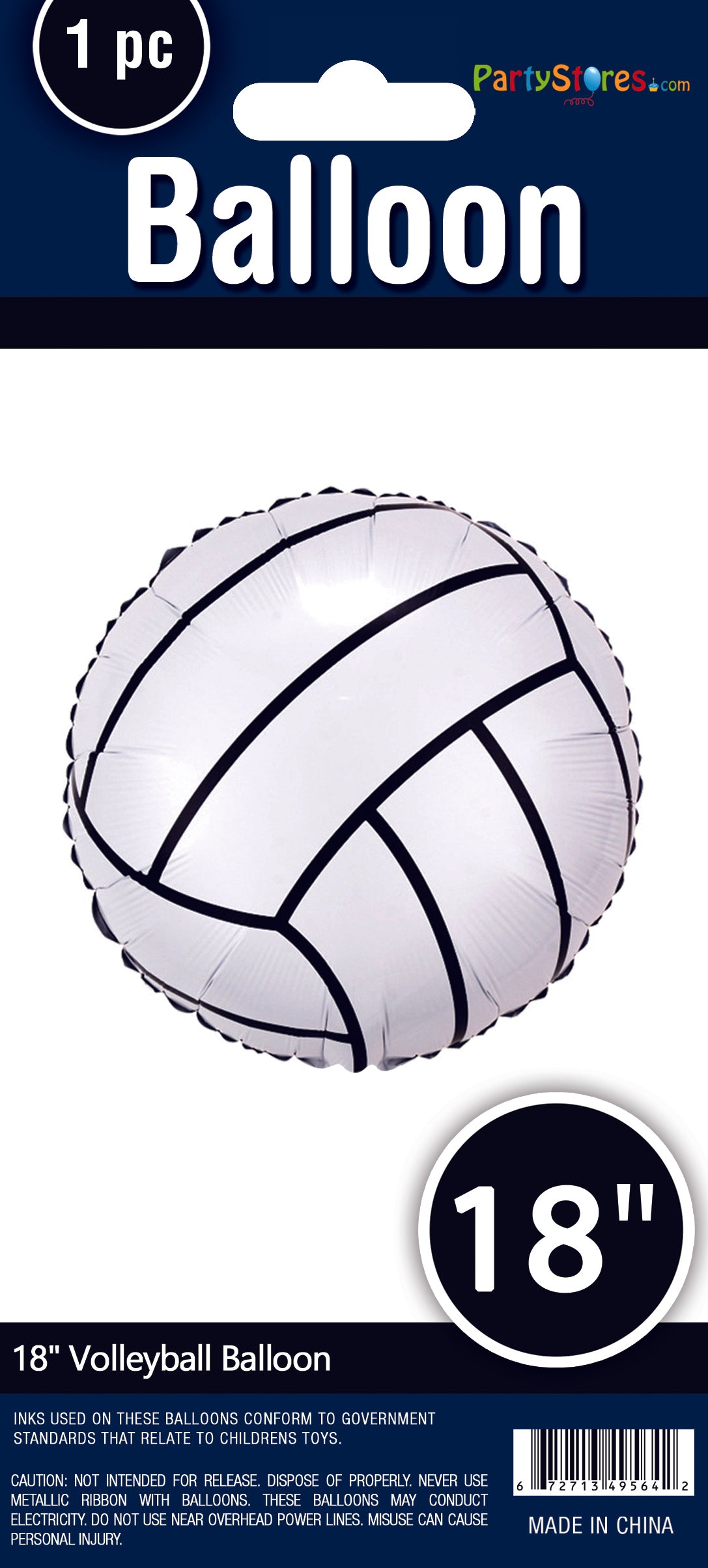 18" VOLLEYBALL