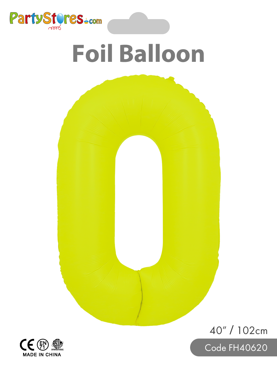 34" NEON YELLOW 0