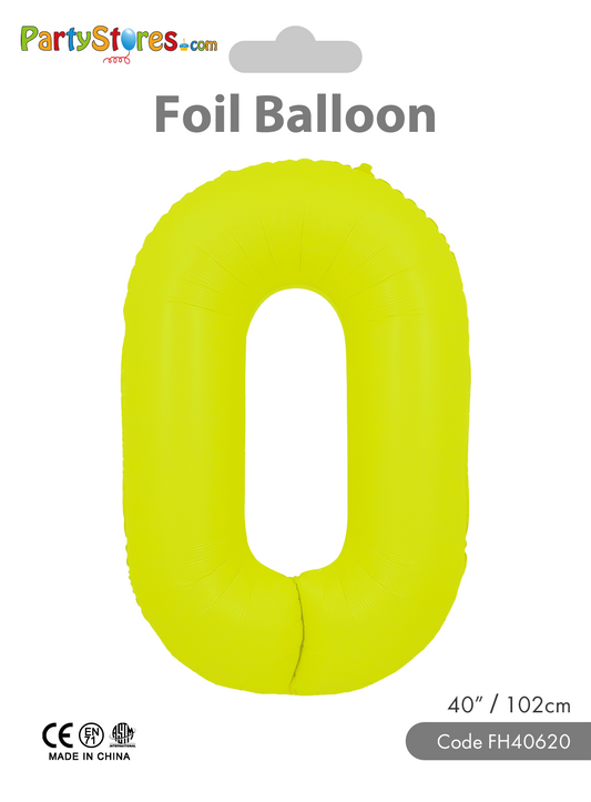 34" NEON YELLOW 0