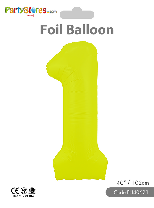 34" NEON YELLOW 1