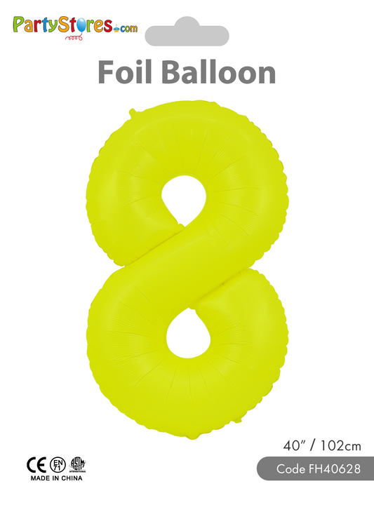 34" NEON YELLOW 8
