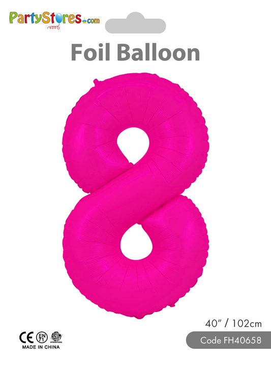34" NEON PINK 8
