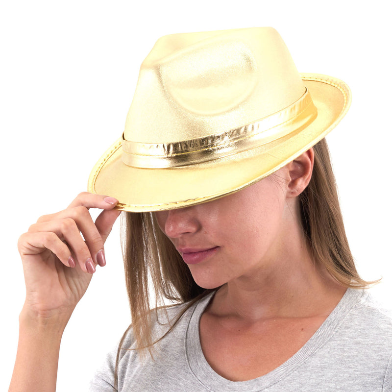 Gold Fedora
