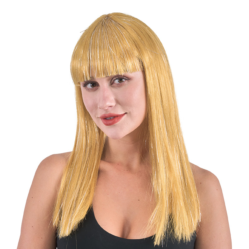 Long Gold Wig