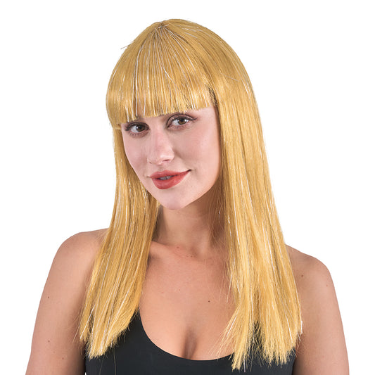 Long Gold Wig