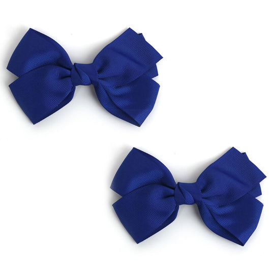 Bow Hair Clip – Blue