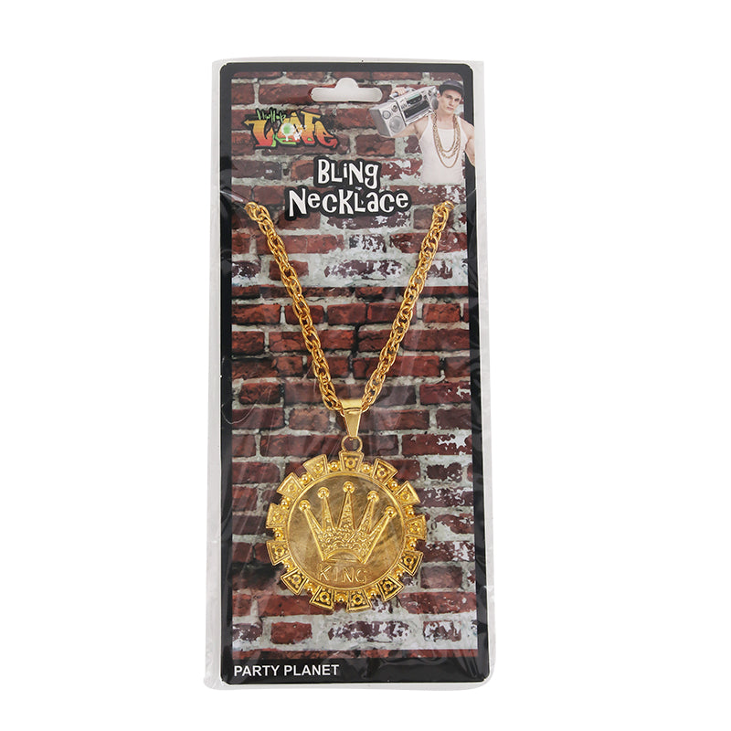 Crown Medallion Necklace - alternate view